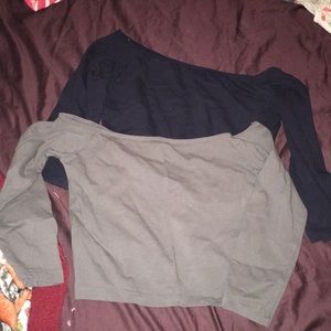 BUNDLE off the shoulder crop top